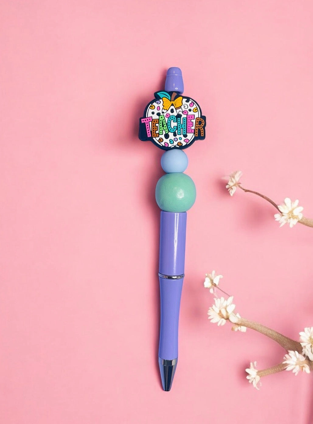 teacher purple pen
