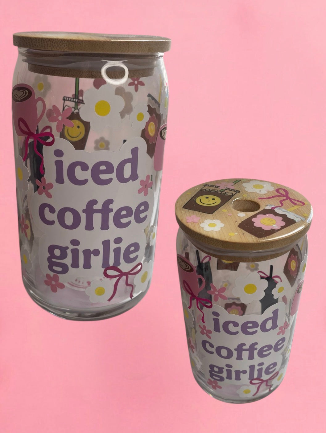 iced coffee girlie cup
