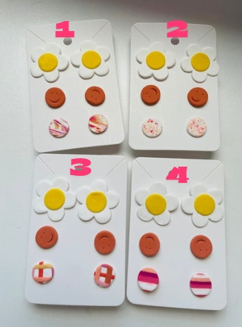 Sunshine - Daisy Studs