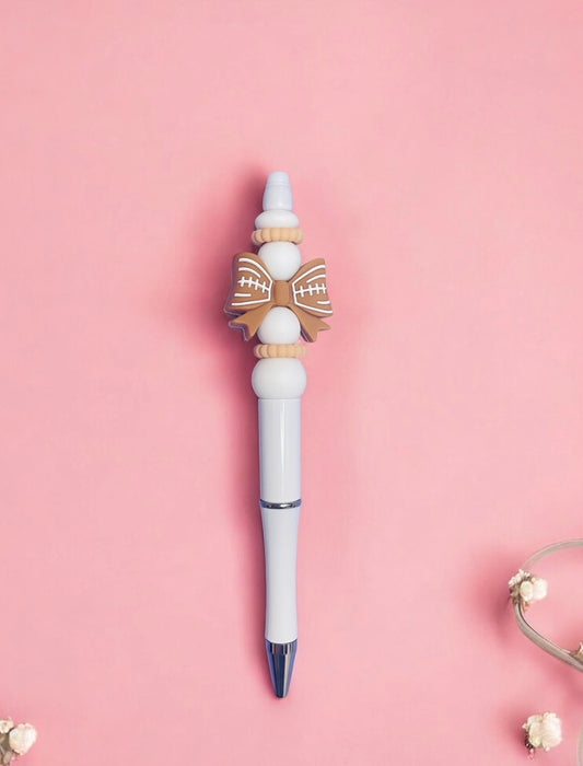 football bow pen