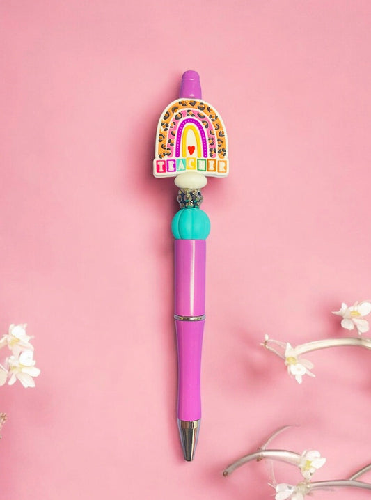 rainbow teacher pen