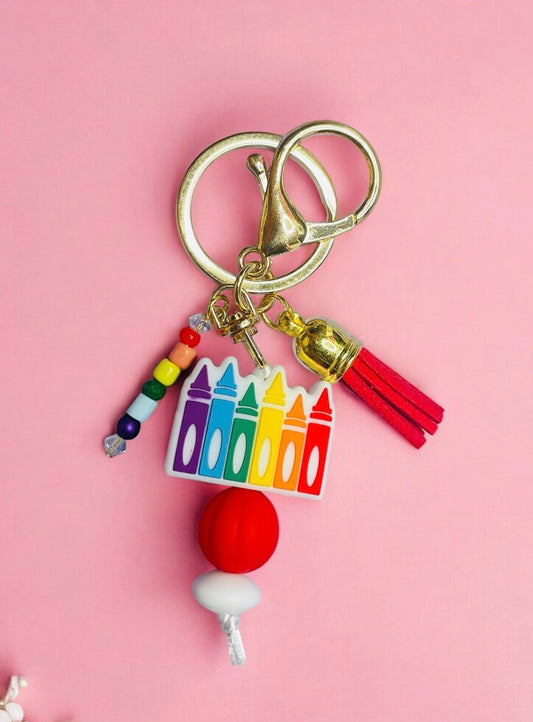 crayon keychain