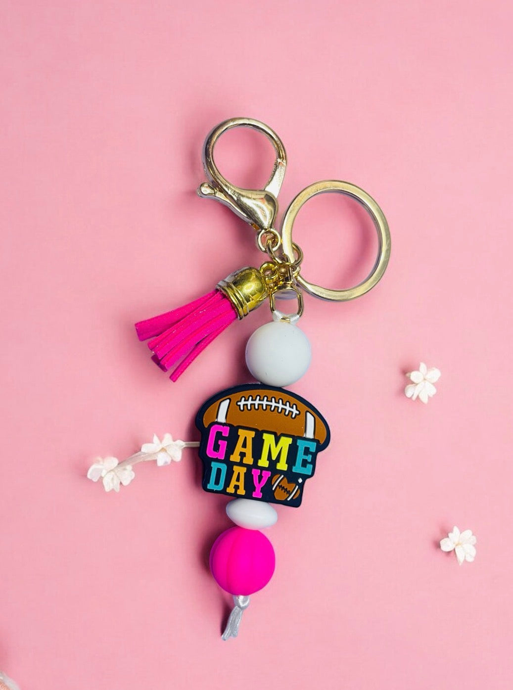 game day keychain