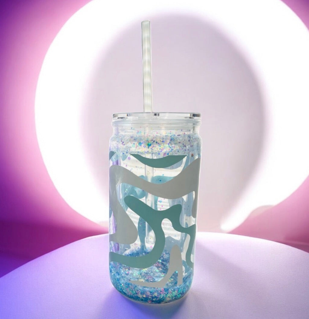 "waves" confetti cup