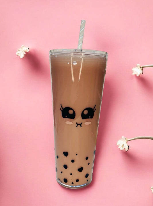 Boba Milk Tea Tumbler