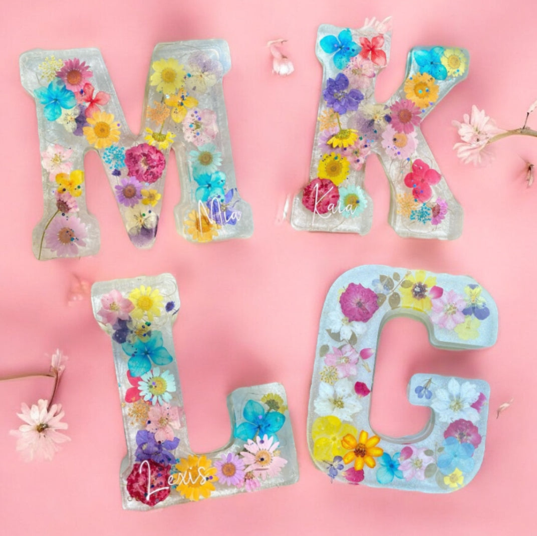 Floral Garden Letter Light